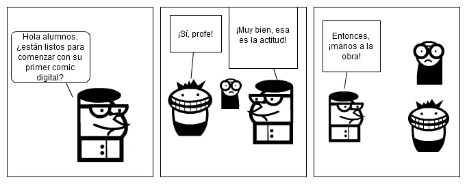 Stripgenerator.com - comic ejemplo simple