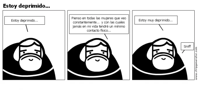 Stripgenerator.com - Estoy deprimido...