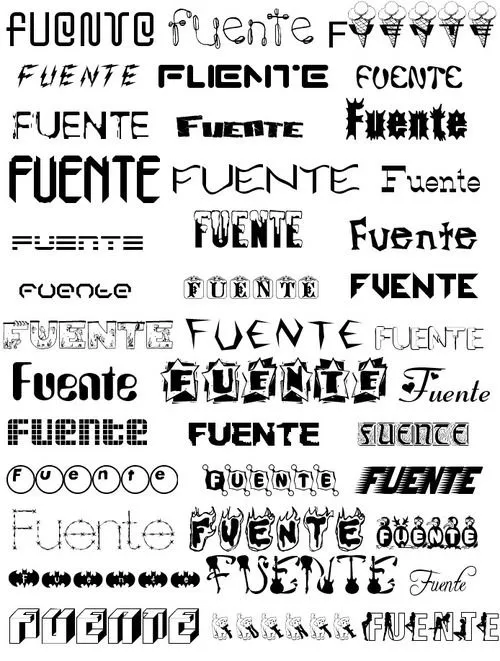 Tiposde letras - Imagui