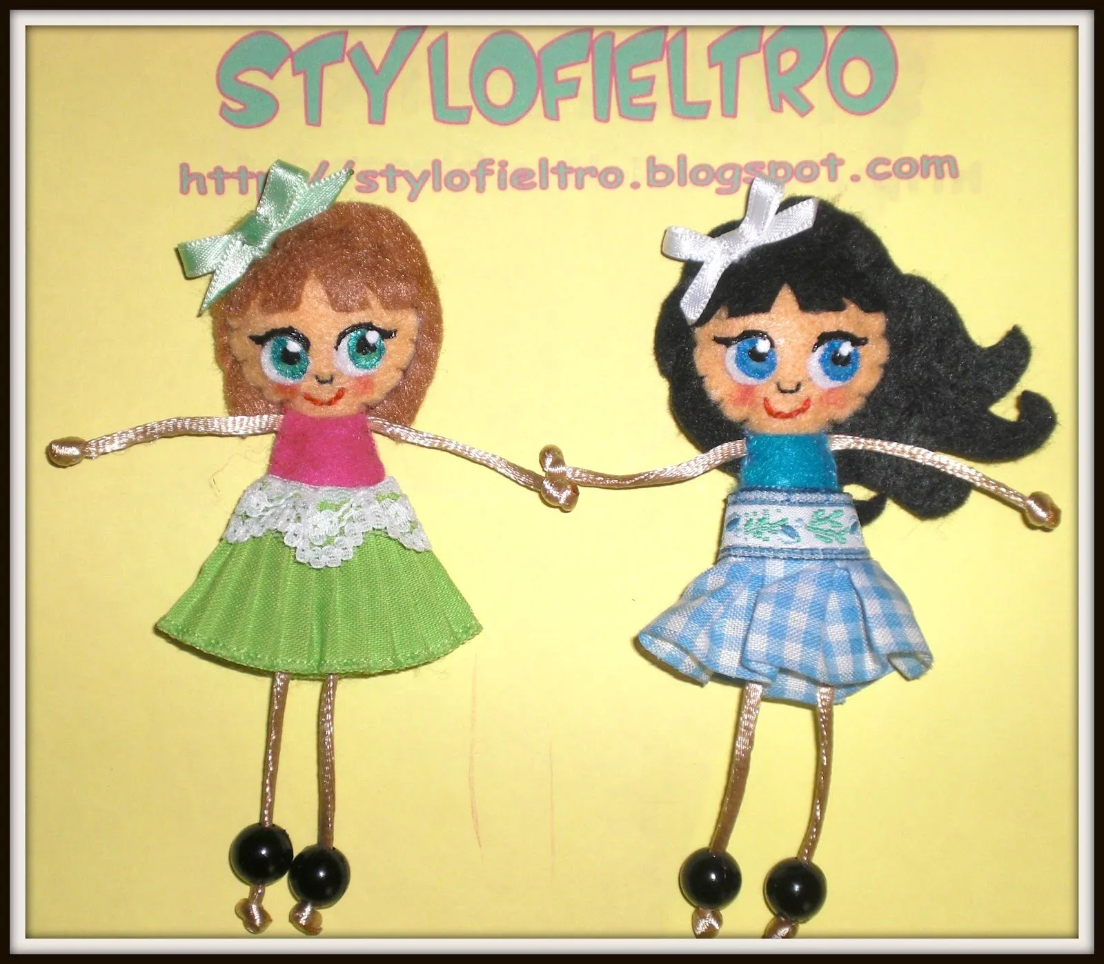 STYLOFIELTRO - Broches de fieltro, collares, pulseras...y más ...