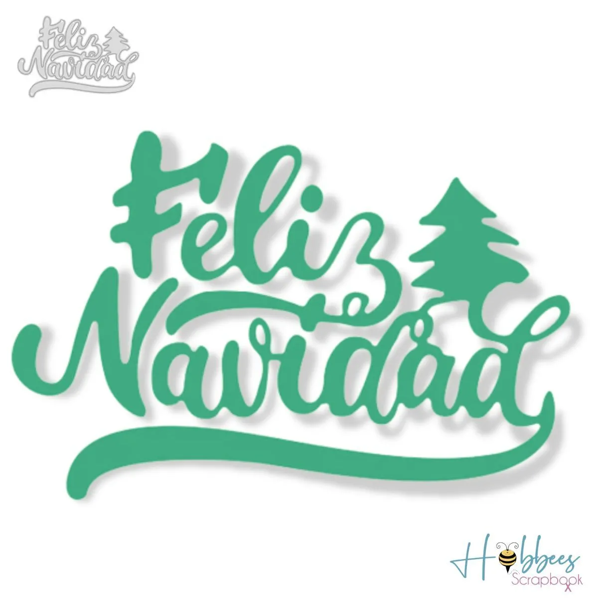 Suaje Troquel Cortar Papel Feliz Navidad Arbolito Scrapbook - Hobbees Suaje Troquel Cortar Papel Feliz Navidad Arbolito Scrapbook - Hobbees