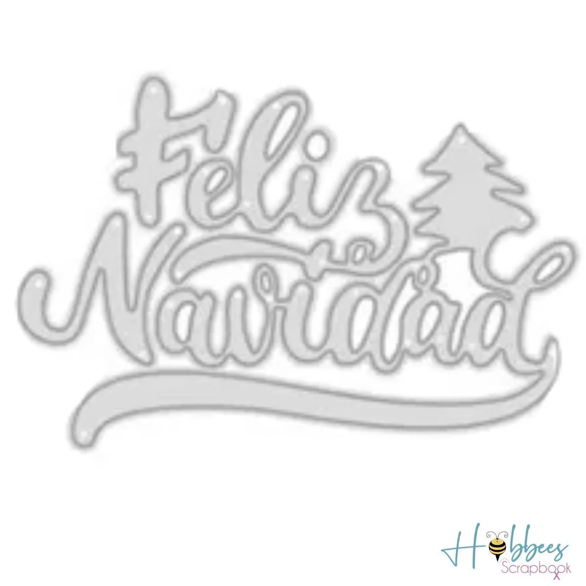 Suaje Troquel Cortar Papel Feliz Navidad Arbolito Scrapbook - Hobbees Suaje Troquel Cortar Papel Feliz Navidad Arbolito Scrapbook - Hobbees