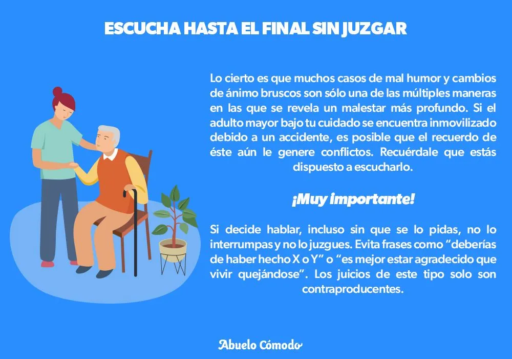 Cómo subirle el ánimo a un adulto mayor - Abuelo Cómodo Cómo subirle el ánimo a un adulto mayor - Abuelo Cómodo