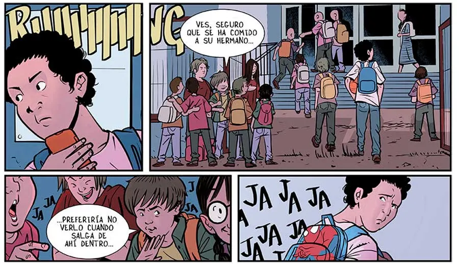 Subnormal: Una historia de acoso escolar - Reseña cómic Subnormal: Una historia de acoso escolar - Reseña cómic