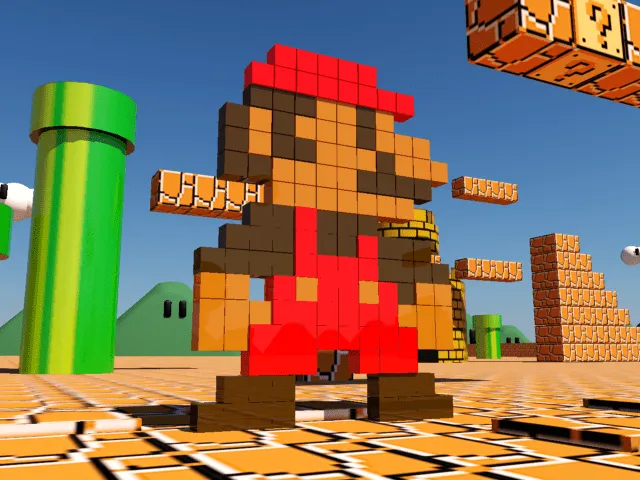 Algunas cosas que suceden: Mario pixeleado ... es ese el término? Algunas cosas que suceden: Mario pixeleado ... es ese el término?