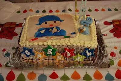 sucre i vainilla - pasteles personalizados: Tarta de Pocoyó ...