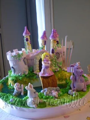 sucre i vainilla - pasteles personalizados: Tarta castillo de ...