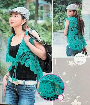 SUEÑOS DE COSAS IMPOSIBLES: Patrón bolero a crochet.... SUEÑOS DE COSAS IMPOSIBLES: Patrón bolero a crochet....
