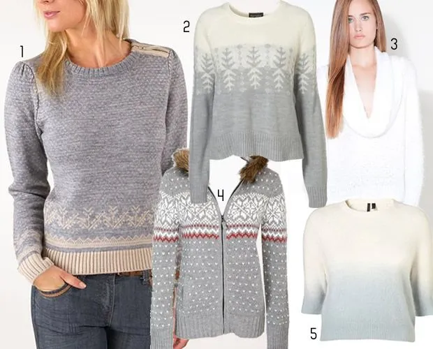Suéteres..LA MODA DE LO TEJIDO no mas frio | MILAN & STYLE
