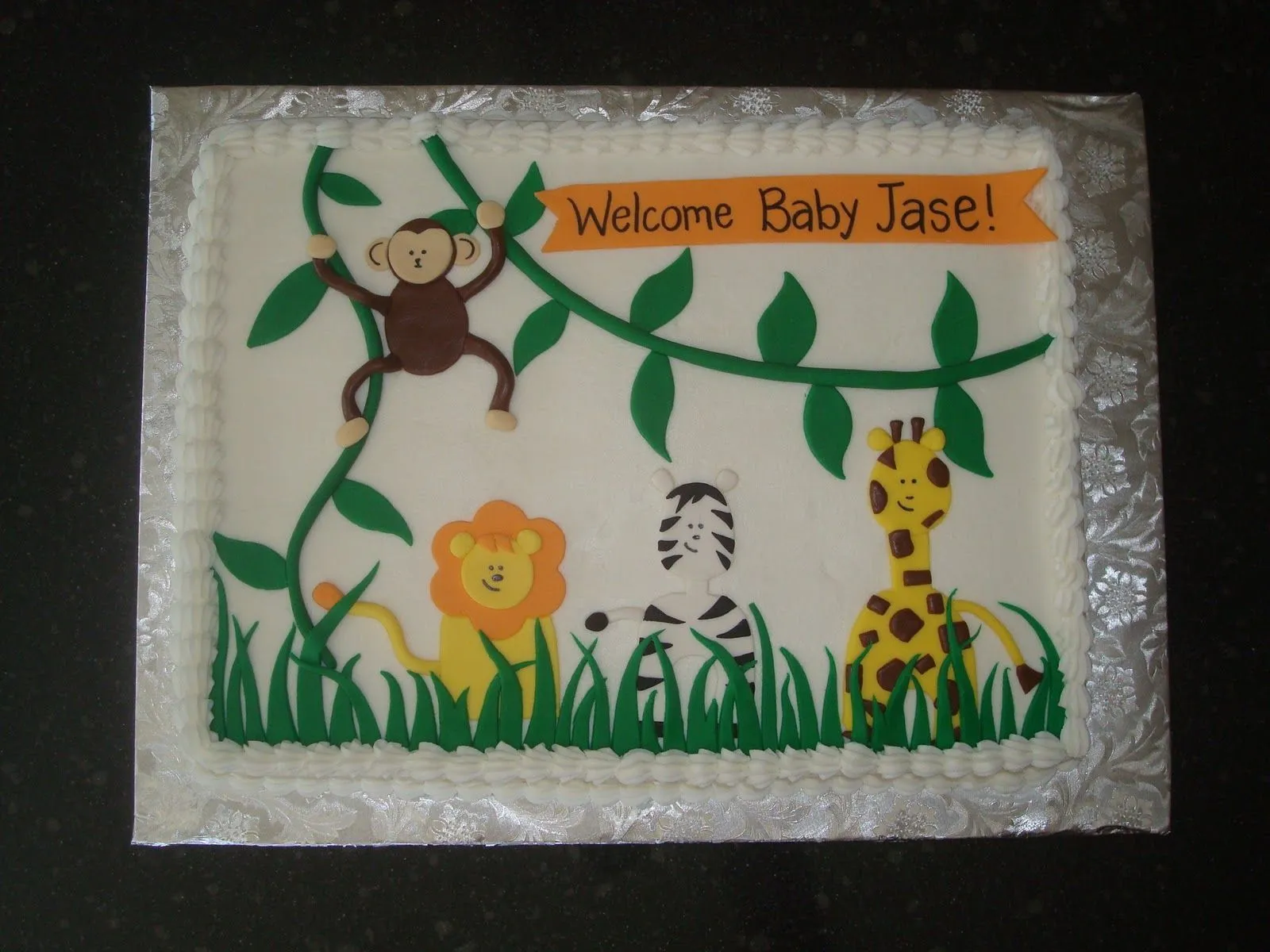 Sugar Boo Sweets: Safari Baby Shower Cake