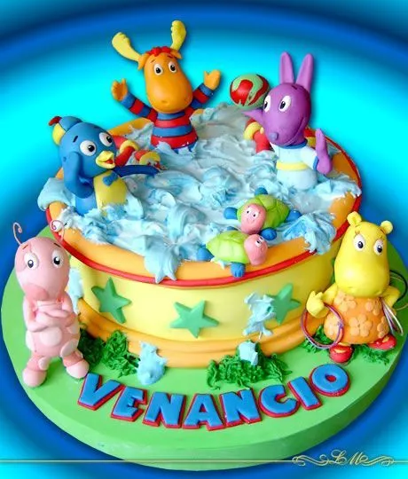 Sugerencias Fiesta Backyardigans on Pinterest | Cupcake, Nick Jr ...