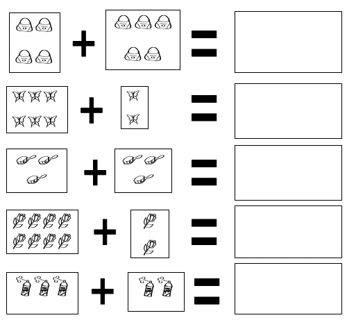 sumas para preescolar con dibujos para colorear - Buscar con ...