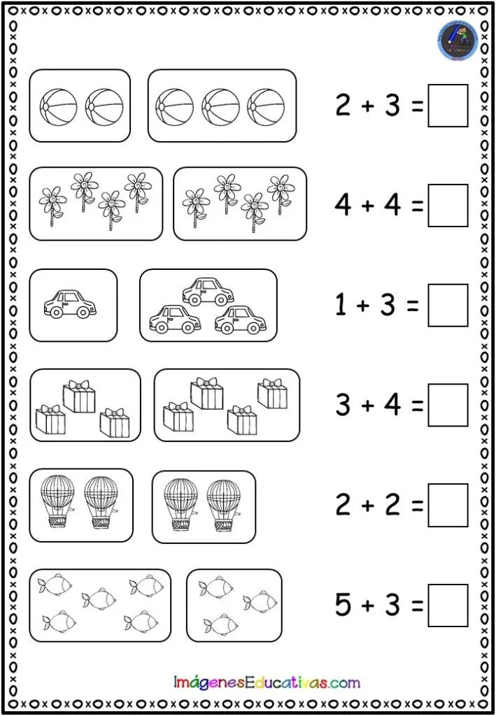 Sumas sencillas con dibujos – Imagenes Educativas Sumas sencillas con dibujos – Imagenes Educativas