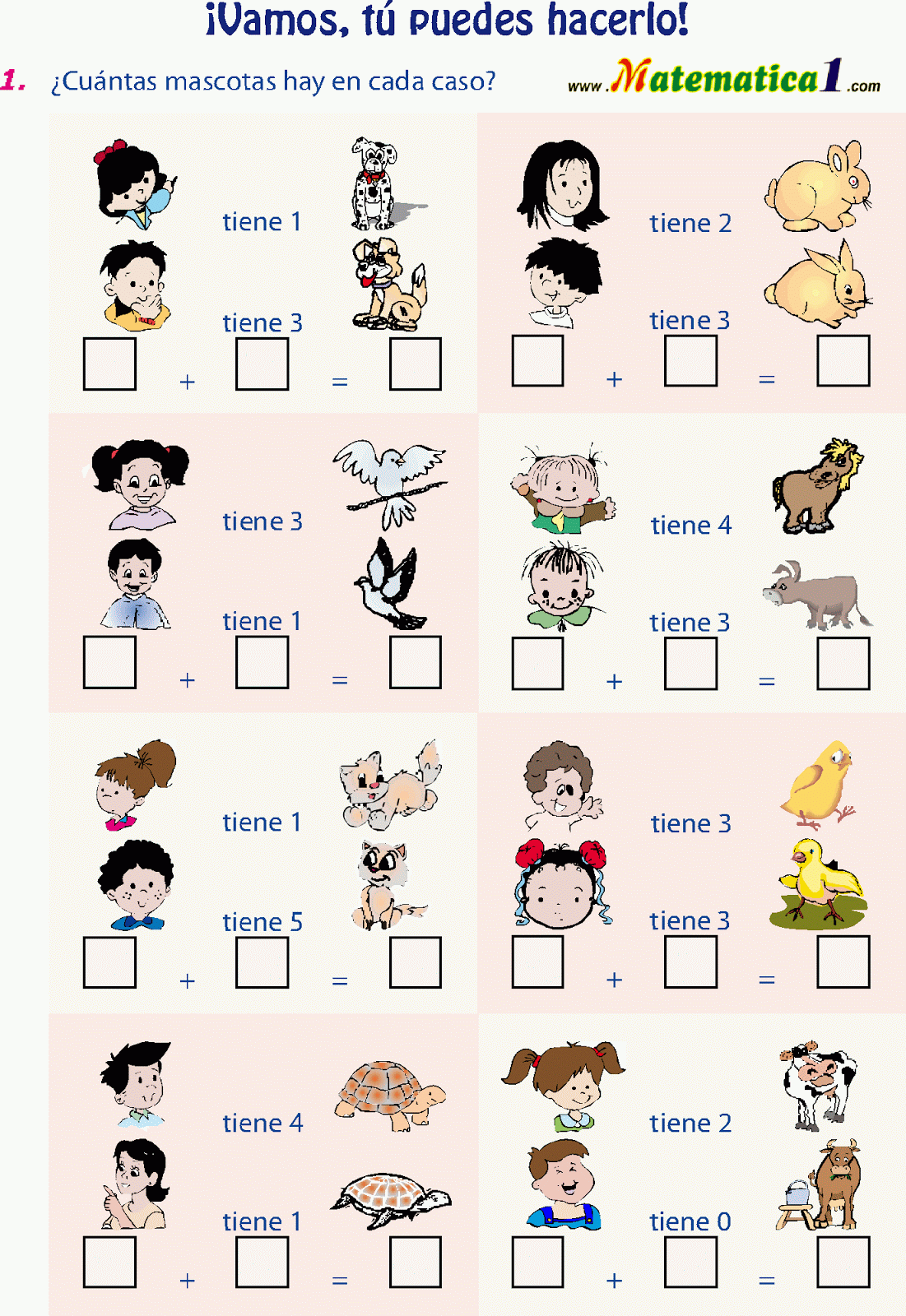 SUMAS+Y+RESTAS+PARA+NIÑOS+DE+5 ...