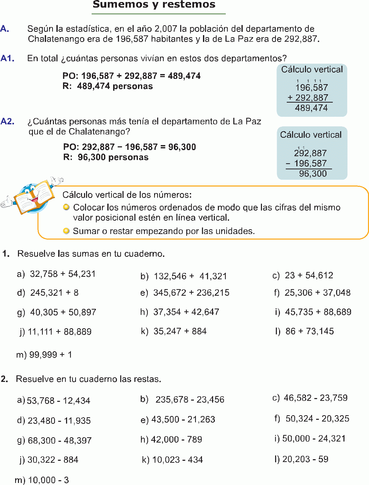 SUMA+Y+RESTA+DE+NUMEROS+HASTA+ ...