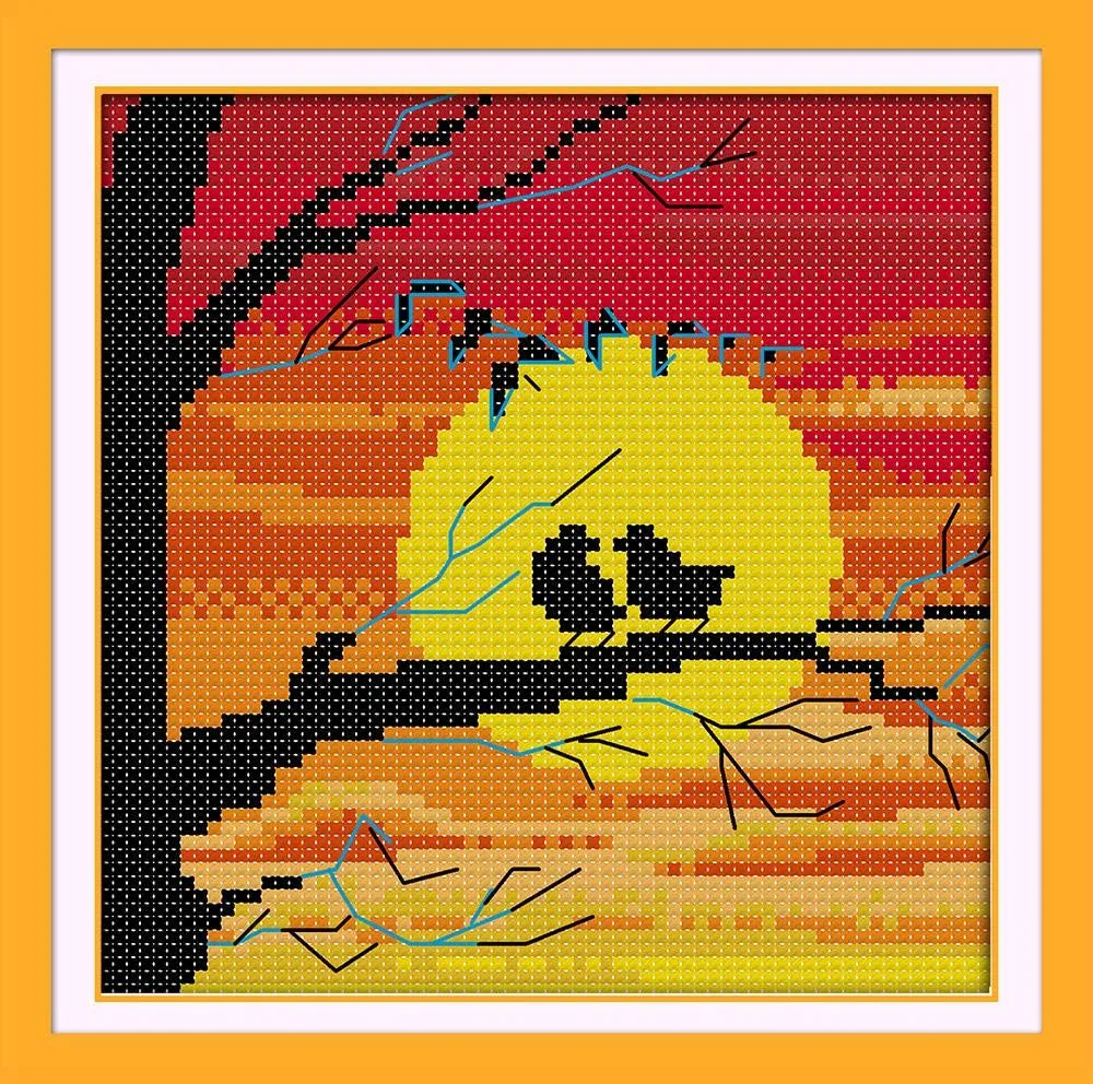 Sunset bird silueta kit de punto de cruz aida 14ct 11ct cuenta lienzo impreso puntadas bordado bricolaje hecho a mano costura-14ct lienzo sin imprimir : Amazon.es: Hogar y cocina Sunset bird silueta kit de punto de cruz aida 14ct 11ct cuenta lienzo impreso puntadas bordado bricolaje hecho a mano costura-14ct lienzo sin imprimir : Amazon.es: Hogar y cocina