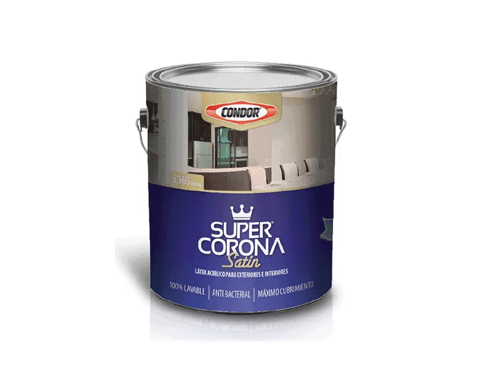 SUPER CORONA SATINADO – PINTURAS CONDOR - El Oficial SUPER CORONA SATINADO – PINTURAS CONDOR - El Oficial