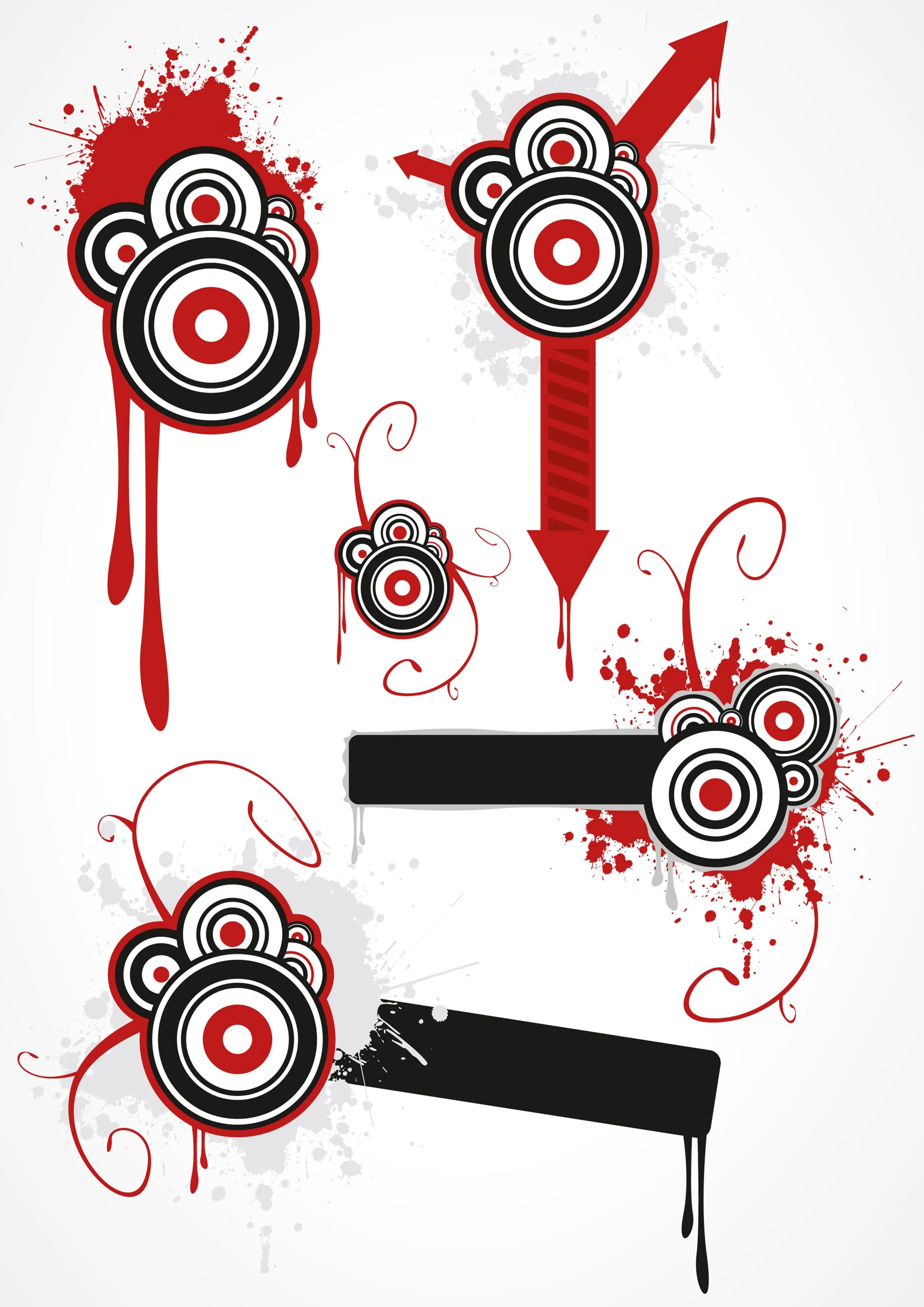 Super Crazy Splatter Vectors by WhirlwindZOR on DeviantArt