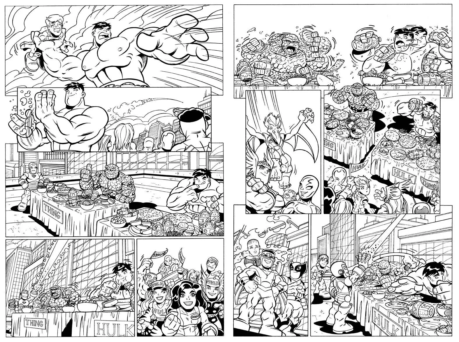 Super Hero: Super Hero Squad Coloring Pages Super Hero: Super Hero Squad Coloring Pages