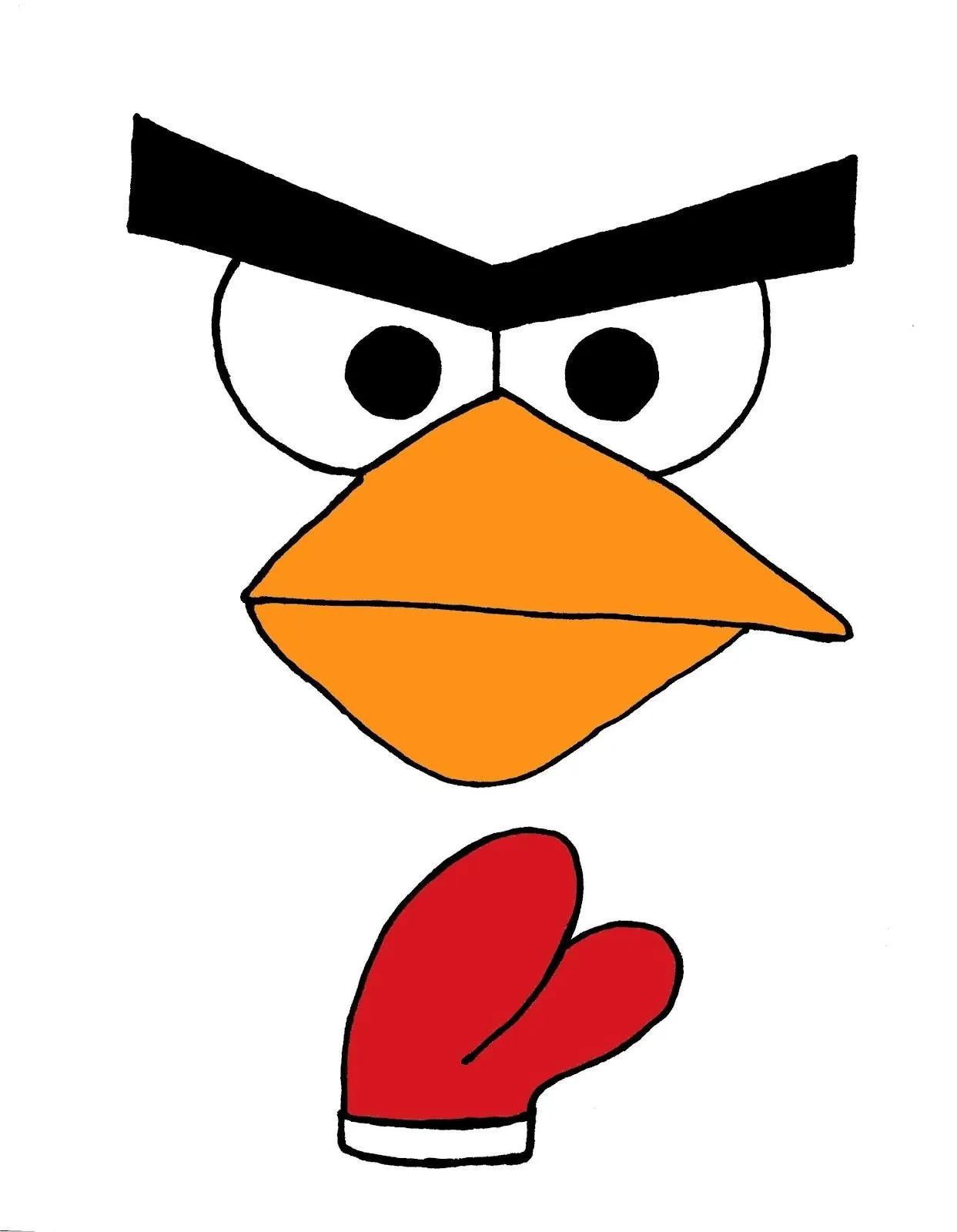 La Super Mamy: Angry Birds, plantillas para decorar globos La Super Mamy: Angry Birds, plantillas para decorar globos