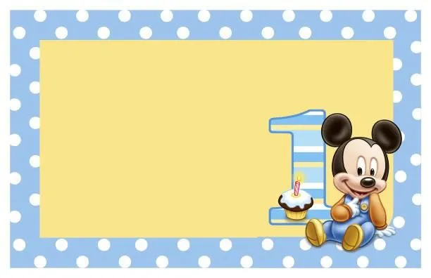 La Super Mamy: Semana de cumples: Mickey Mouse Bebé La Super Mamy: Semana de cumples: Mickey Mouse Bebé