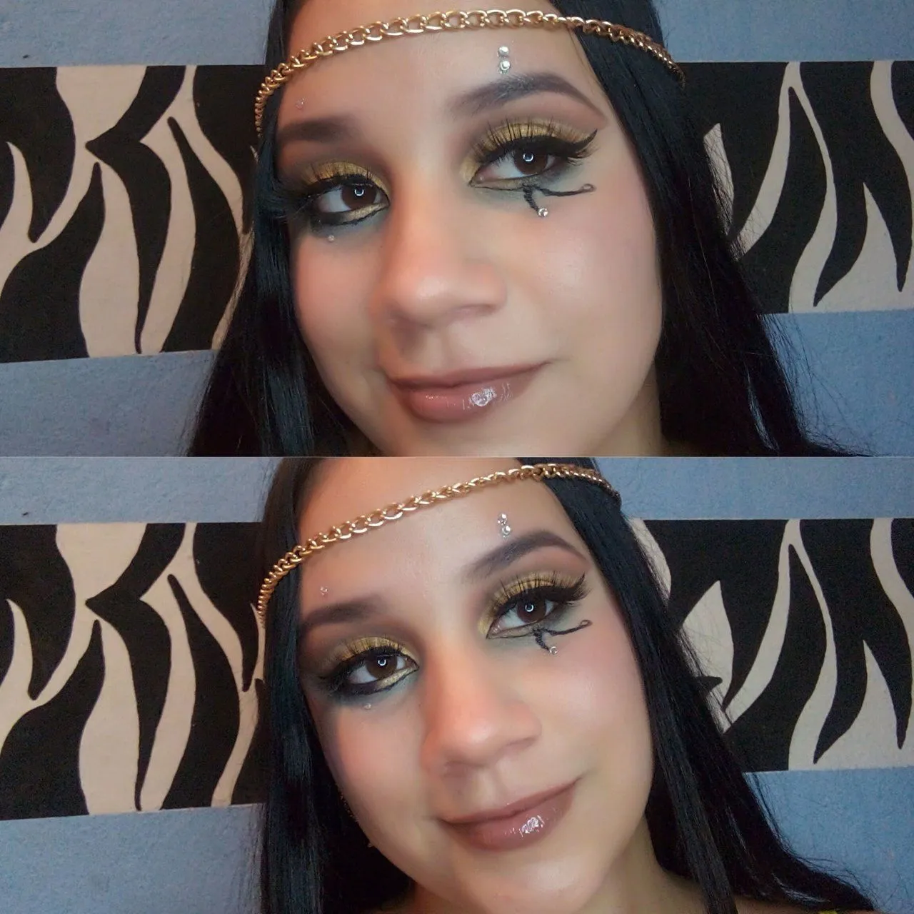 Súper maquillaje inspirado en Cleopatra
