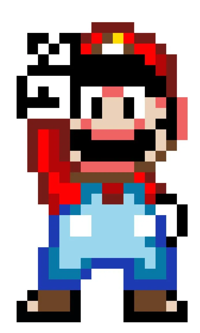 Super Mario 16 bits | pixel art | Pinterest