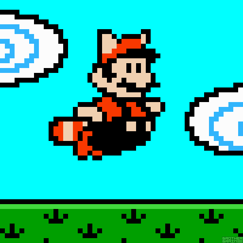 Mario Bros 3 pixel - Imagui