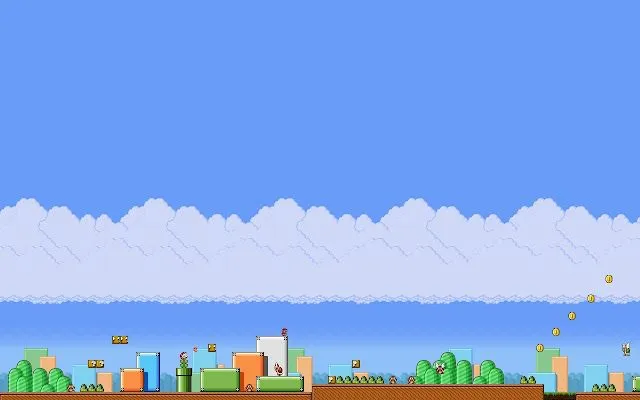 Super Mario Bros HD fondo de pantalla muy bueno - Identi Super Mario Bros HD fondo de pantalla muy bueno - Identi