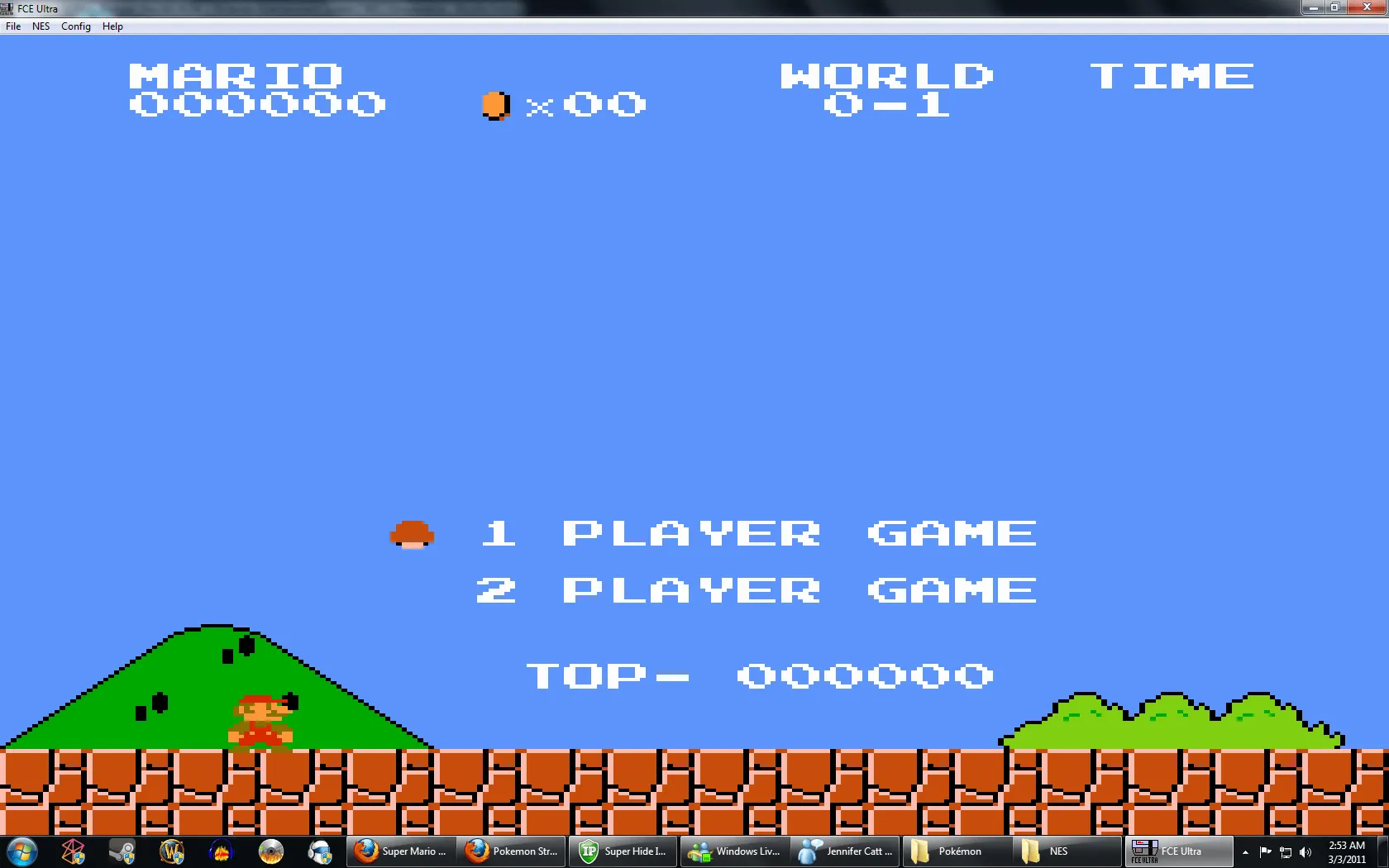 Super Mario Bros. (Japan, USA) ROM < NES ROMs | Emuparadise