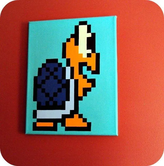 Super Mario Bros Koopa Turtle Pixel by StanleyIllustration on Etsy Super Mario Bros Koopa Turtle Pixel by StanleyIllustration on Etsy