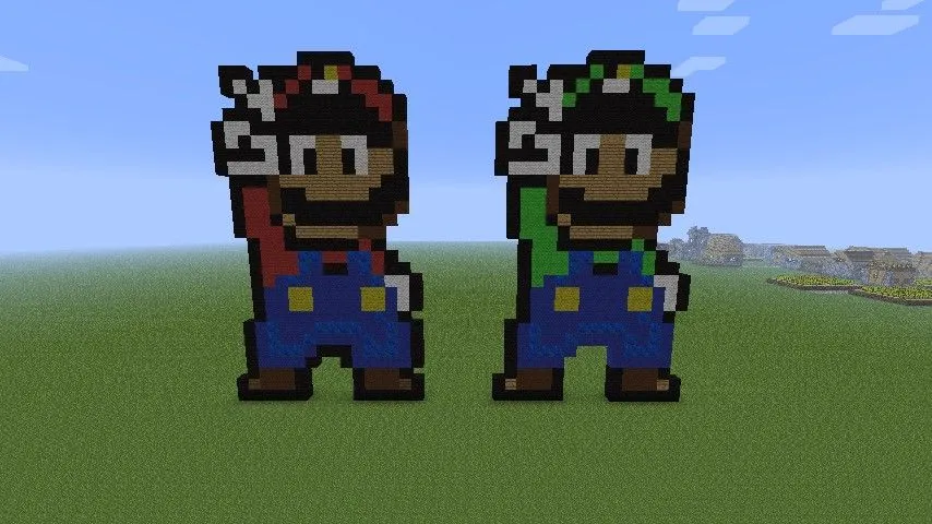 Super mario bros. Minecraft Project