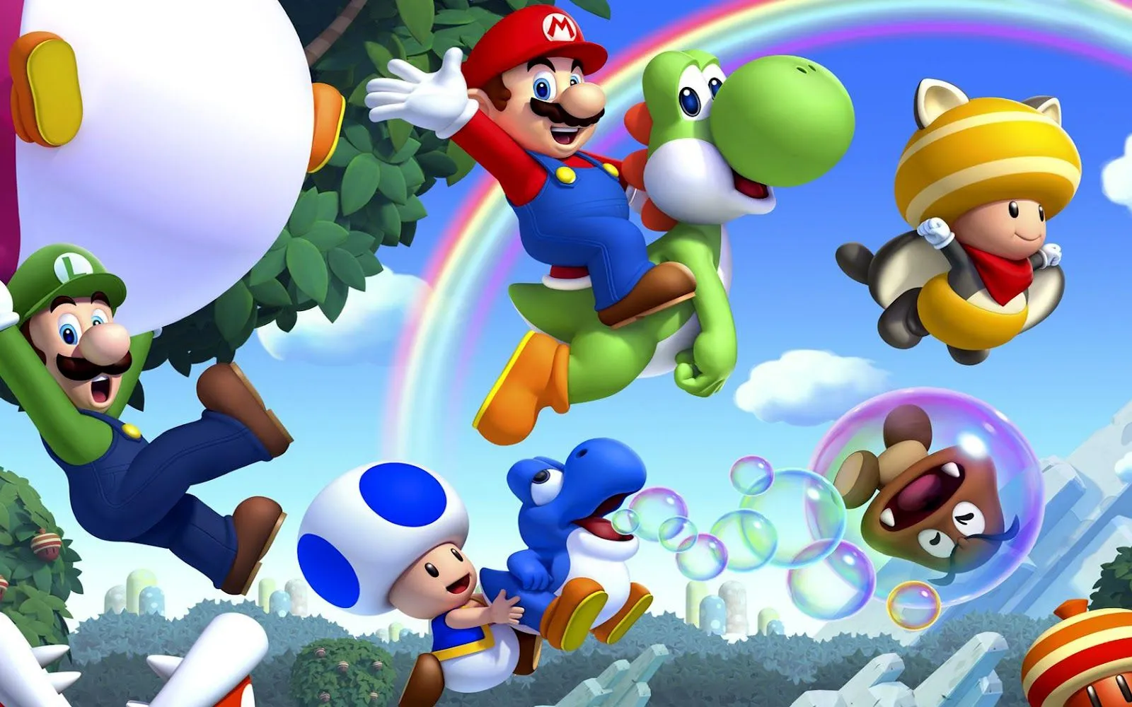 Super Mario bros 2 Wii U Wallpaper