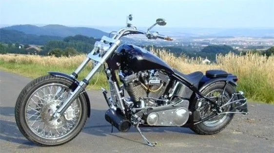 Super Motos: harley davidson chopper