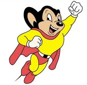 super raton mighty mouse es un dibujo animado que fue creado en 1940 ... super raton mighty mouse es un dibujo animado que fue creado en 1940 ...