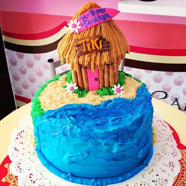 Una súper Sweet Cake para un lindo cumpleaños!! Solo en ...