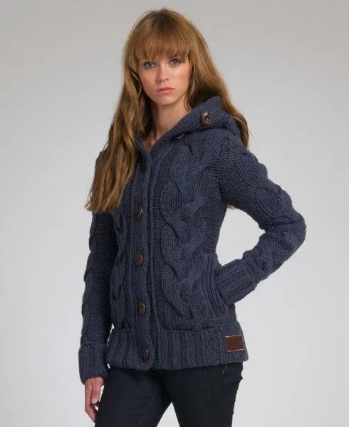 Superdry Chaqueta de punto con capucha Cablecar - Prendas de punto ... Superdry Chaqueta de punto con capucha Cablecar - Prendas de punto ...
