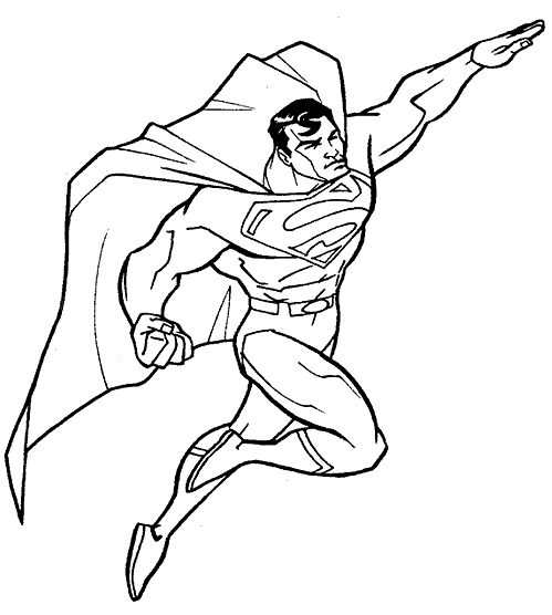 Dibujos para colorear de Superman