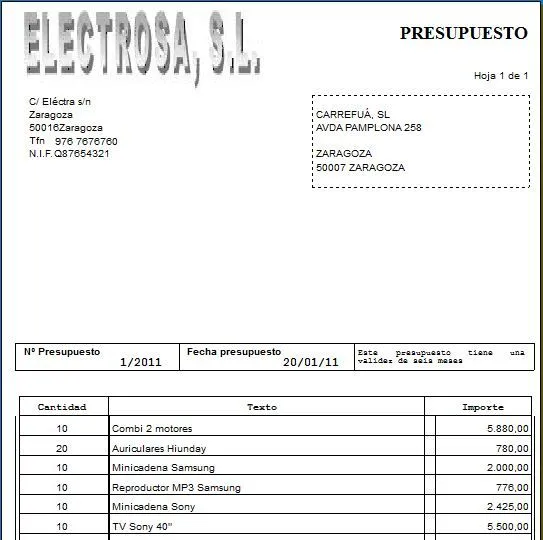 Supuestos Prácticos con el programa de Contabilidad GestiónMGD ...