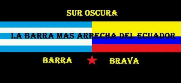 Sur Oscura Ecuador, !! MAÑANA DOS VEMOS EN EL BARCEHUALPA ... Sur Oscura Ecuador, !! MAÑANA DOS VEMOS EN EL BARCEHUALPA ...