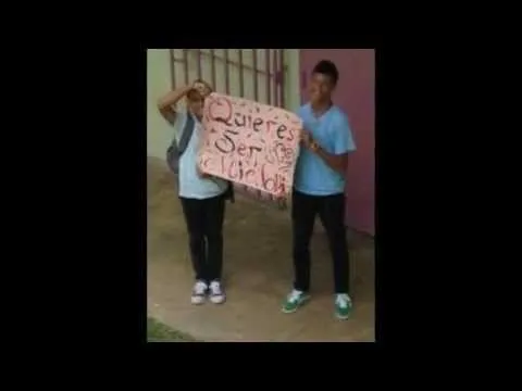 Surprise His Friend at School Asking her Out .. Quieres Ser Mi ...