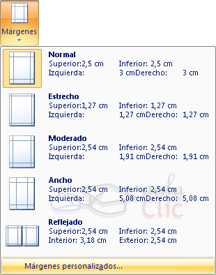 Curso gratis de Word 2010. aulaClic. 8 - Diseño de página