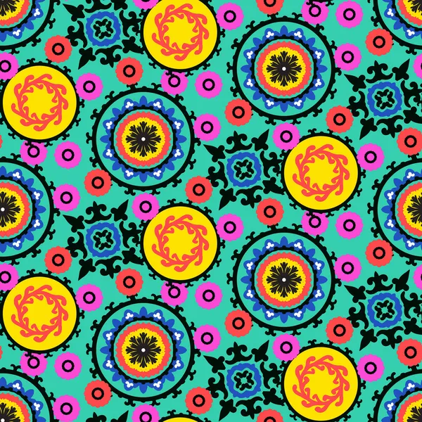 Suzani patrón — Vector stock © tukkki #43376803 Suzani patrón — Vector stock © tukkki #43376803
