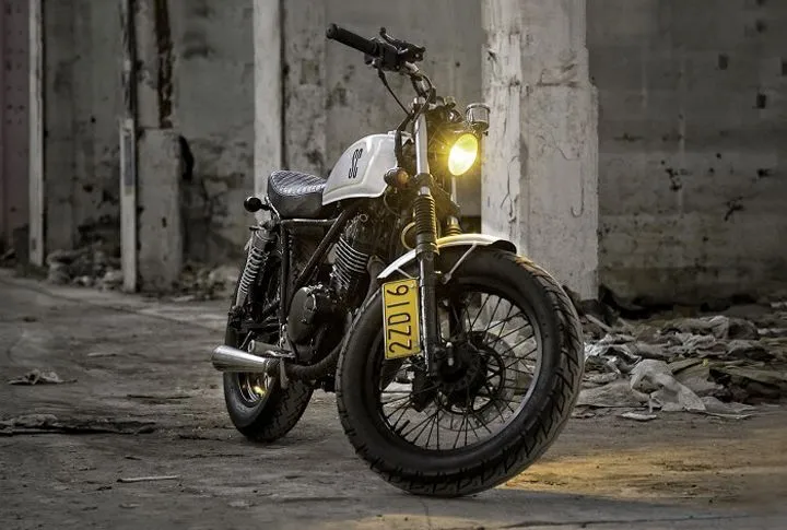 Suzuki GN250 Street Tracker - Shanghai Customs Suzuki GN250 Street Tracker - Shanghai Customs