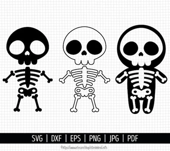 SVG Esqueletos Halloween. Archivos Corte Halloween Infantil. - Etsy México SVG Esqueletos Halloween. Archivos Corte Halloween Infantil. - Etsy México