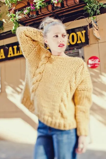 Instrucciones para tejer sweater dos agujas - Imagui