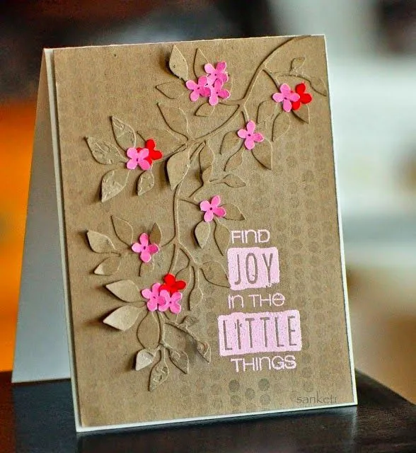 SWEET CARD CLUB: Usando papel Kraft!!!!