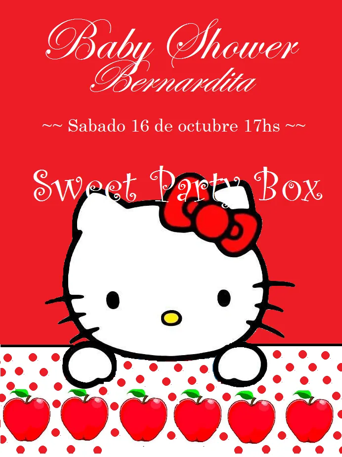 Sweet Party Box: BaBy ShoWeR: KiTtY