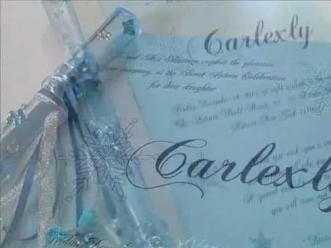 Sweet Sixteen Scroll Roll Invitations - Invitaciones de XV años ... Sweet Sixteen Scroll Roll Invitations - Invitaciones de XV años ...