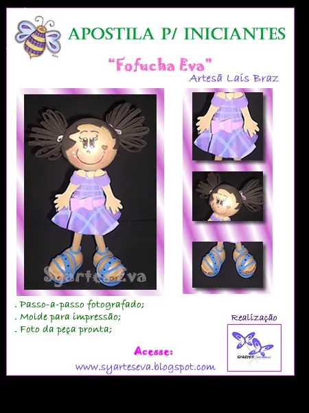 Syartes: Tutoriais Boneca 3d